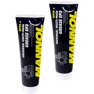 Grease EP-2 Multi.MoS2 Universalgrease 8096 MANNOL 2 X 230 g