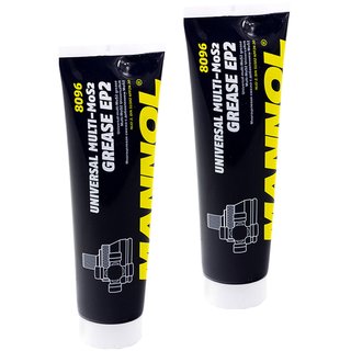 Grease EP-2 Multi.MoS2 Universalgrease 8096 MANNOL 2 X 230 g