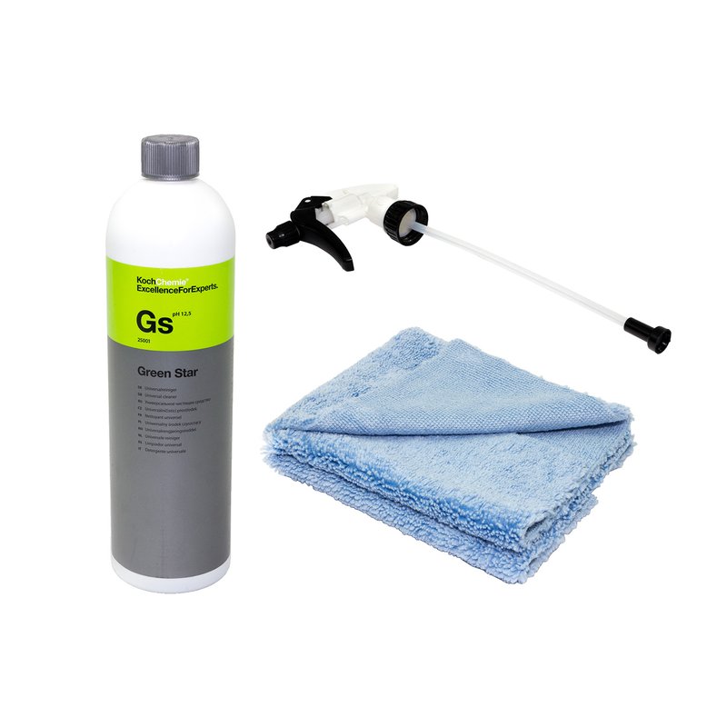 Koch Chemie Green Star cleaner 1 L + Microfibercloth Sprayhead bu, 21,49 €
