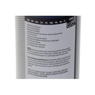 Innenraumreiniger Multi Interior Cleaner Koch Chemie 750 ml inkl. Microfasertuch blau