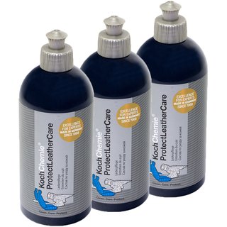 Lederpflege Protect Leather Care Koch Chemie 3 X 500 ml