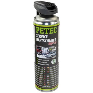 Adhesivelubricantspray adhesive lubricant spray transparent PETEC 500 ml