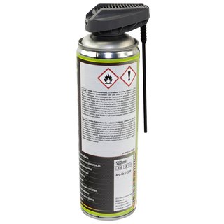 Adhesivelubricantspray adhesive lubricant spray transparent PETEC 500 ml