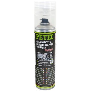 Intakesystem, Throttlevalve and Carburetor Cleaner PETEC 500 ml