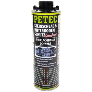 Stonechip and Underbodyprotection black PETEC 1000 ml
