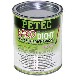 Car Bodysealant Karo-Dicht grey PETEC 1000 ml