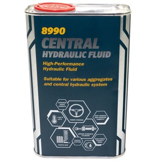 Hydraulicoil servooil MANNOL Central Hydraulic Fluid 1 liter