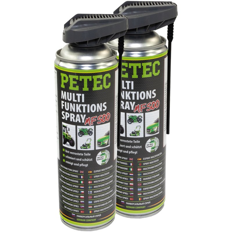 2x PETEC Injektorenlöser Spray, 500mL