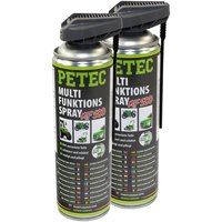 Multifunction Spray Lubricant PETEC 2 X 500 ml