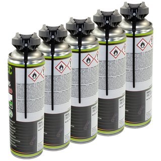 Multifunktions Spray Schmiermittel PETEC 5 X 500 ml