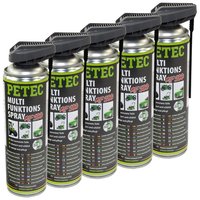 Multifunction Spray Lubricant PETEC 5 X 500 ml