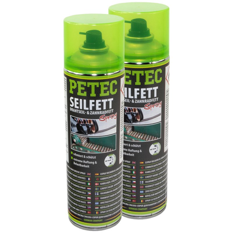 PETEC Ropegrease Rope grease spray 2 X 500 ml buy online by MVH S, 14,95 €