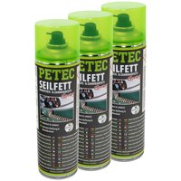 Ropegrease Rope grease spray PETEC 3 X 500 ml