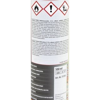 Unterbodenschutz Spray Bitumen schwarz PETEC 5 X 500 ml