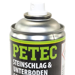 Stonechip and Underbodyprotection black PETEC 3 X 500 ml