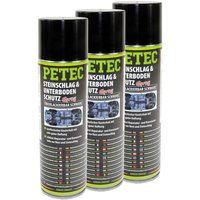 Steinschlag- & Unterbodenschutz schwarz PETEC 3 X 500 ml