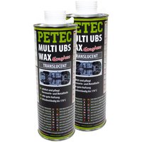 Underbodyprotection Multi UBS Wax PETEC 2 X 1000 ml