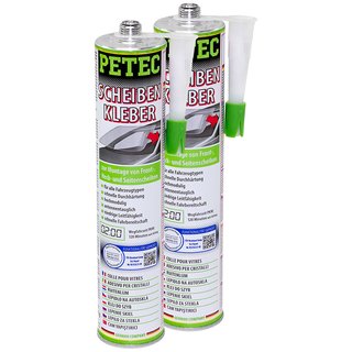 Windshieldadhesive Windshield adhesive cartridge PETEC 2 X 310 ml