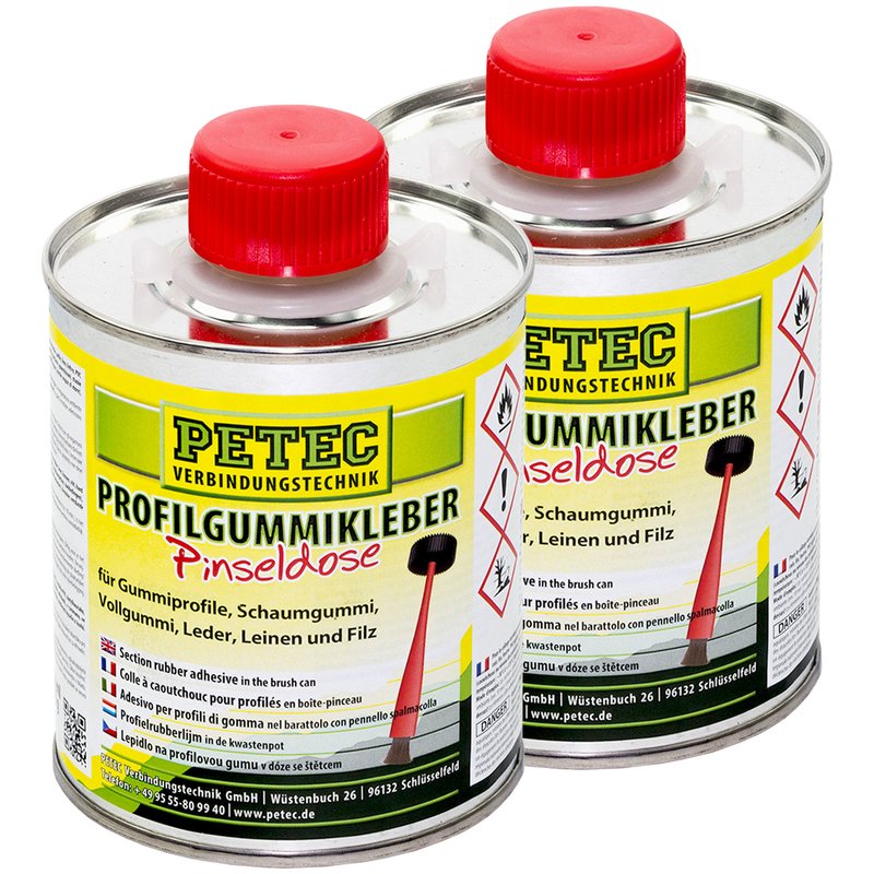 PETEC Profilgummikleber Pinseldose 2 X 350 ml online im MVH Shop , 25,95 €