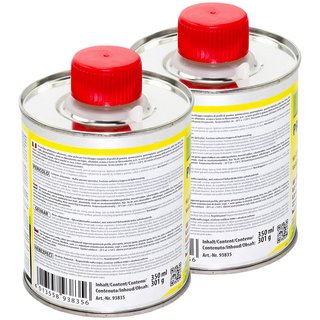 Profilerubber Adhesive rubberadhesive Brushcan PETEC 2 X 350 ml