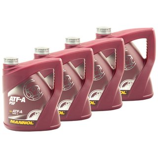 Hydraulikflssigkeit Servol Getriebel MANNOL ATF-A PSF 4 X 4 Liter