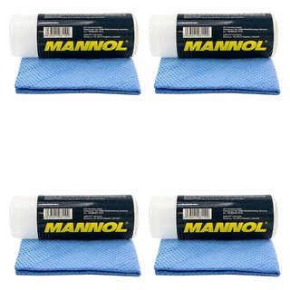 Imitation leathercloth 9811 Synthetic Chamois MANNOL 4 Pieces