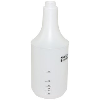 Cylinderbottle 1 liter for sprayhead Koch Chemie