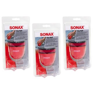 Clay Ball paintcleaner SONAX 3 Pieces