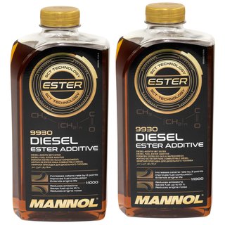 Diesel Ester Additive 9930 MANNOL 2 Liter Verschleischutz Reiniger