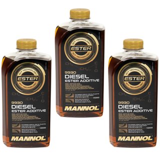 Diesel Ester Additive 9930 MANNOL 3 Liter Verschleischutz Reiniger