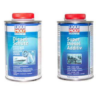 Marine Diesel Schutz Additiv + Marine Super Diesel Additiv LIQUI MOLY je 500 ml