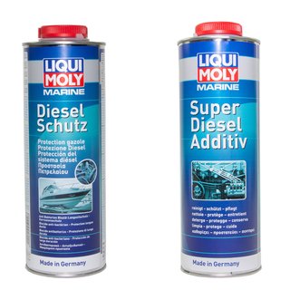 Marine Diesel Protection Additive + Marine Super Diesel Additiv LIQUI MOLY 1 Liters