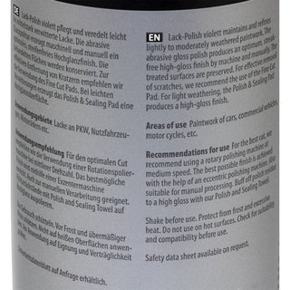 Glanzpolitur Lack Polish violett P2.03 Koch Chemie 1 Liter
