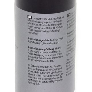 Hochglanzpolitur mit Versiegelung One Cut & Finish P6.01 Koch Chemie 250 ml inkl. Microfasertuch 9814