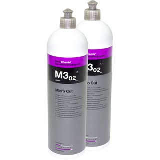 Micro Abrasive polish siliconeoilfree Micro Cut M3.02 Koch Chemie 2 X 1 Liters