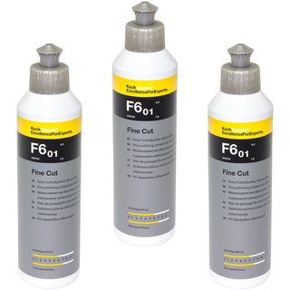 Finesandingpolish siliconeoilfree Fine Cut F6.01 Koch Chemie 3 X 250 ml