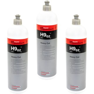 Coarse Sandingpolish siliconeoilfree Heavy Cut H9.02 Koch Chemie 3 X 1 Liters