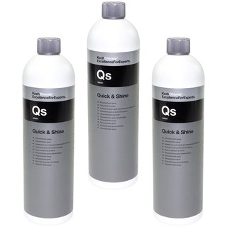 Allround Finish Spray Quick & Shine Koch Chemie 3 X 1 Liter