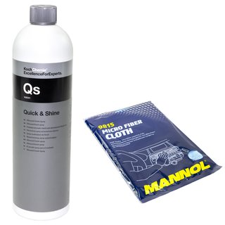 Allround Finish Spray Quick & Shine Koch Chemie 1 Liter inkl. Microfasertuch