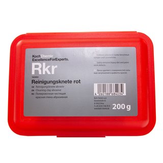 Cleansingclay red abrasive Cleansing clay Rkb Koch Chemie 1 pieces