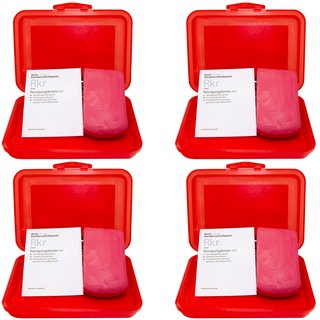 Cleansingclay red abrasive Cleansing clay Rkb Koch Chemie 4 pieces