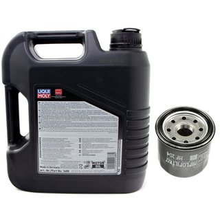 Engineoil set High Perfromance10W30 4 liters + Oil Filter HF204