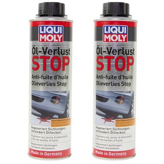 lverlust l-Verlust Stop Motor Dichtmittel Anti Leckage LIQUI MOLY 1005 2x 300 ml