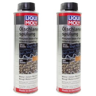 Oil Sludge Rinsing Enginecleaner Engine Cleaner LIQUI MOLY 5200 2x 300 ml