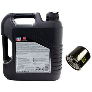 Engineoil set High Perfromance10W30 4 liters + Oil Filter HF204RC