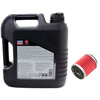 Engineoil set High Perfromance10W30 4 liters + Oil Filter KN141