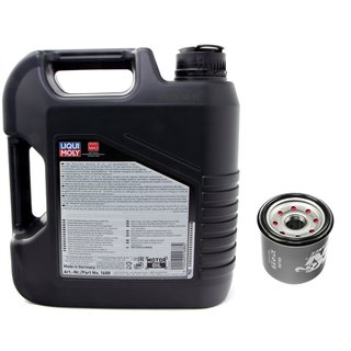 Engineoil set High Perfromance10W30 4 liters + Oil Filter KN204
