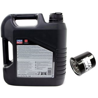 Engineoil set High Perfromance10W30 4 liters + Oil Filter KN303