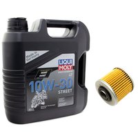 Engineoil set High Perfromance10W30 4 liters + Oil Filter...