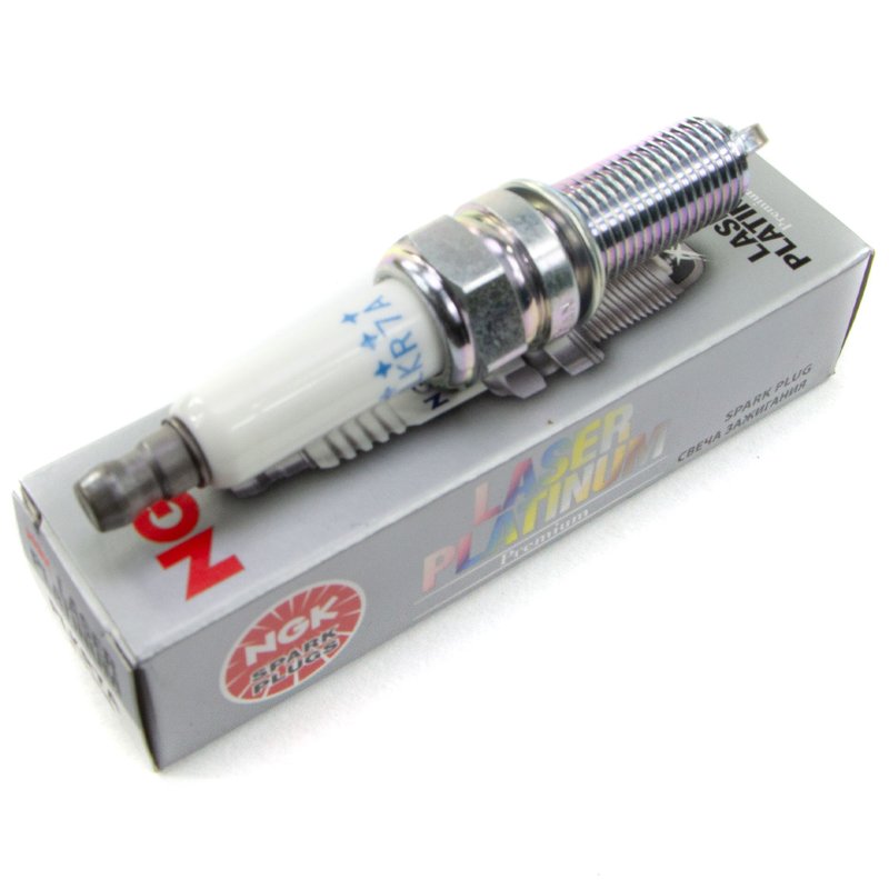 NGK 4288 PLKR7A Candela elettrodo centrale in platino 12 mm Set di 1 